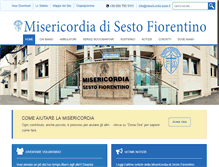 Tablet Screenshot of misericordia-sesto.it